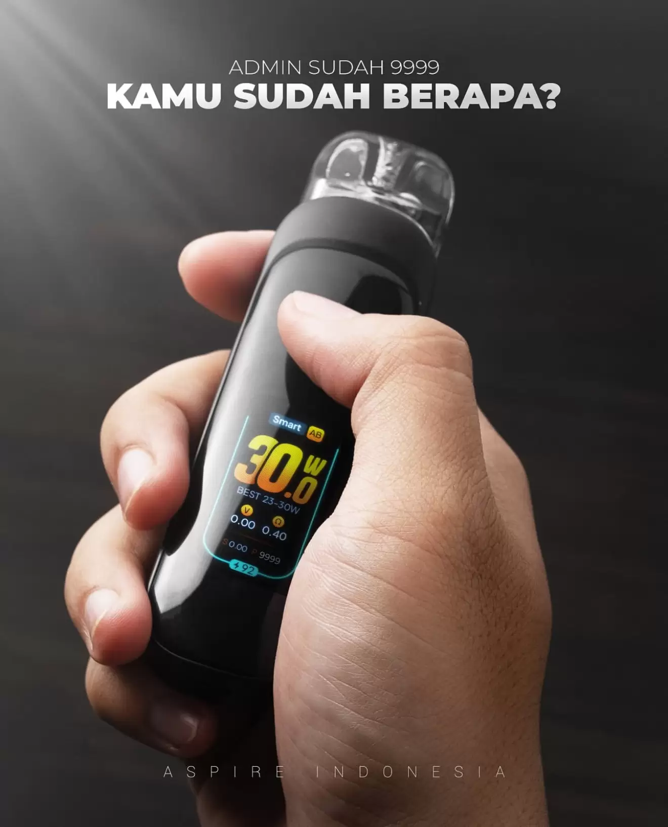 ASPIRE PIXO 30W霧克斯 觸控電子菸主機