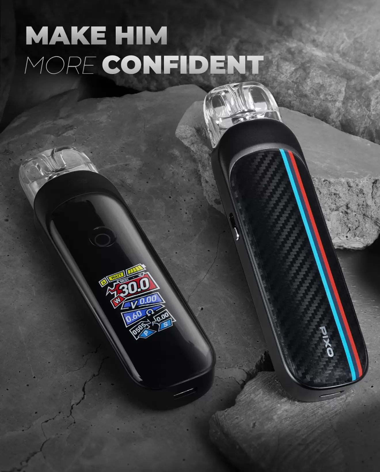 ASPIRE PIXO 30W霧克斯 觸控電子菸主機