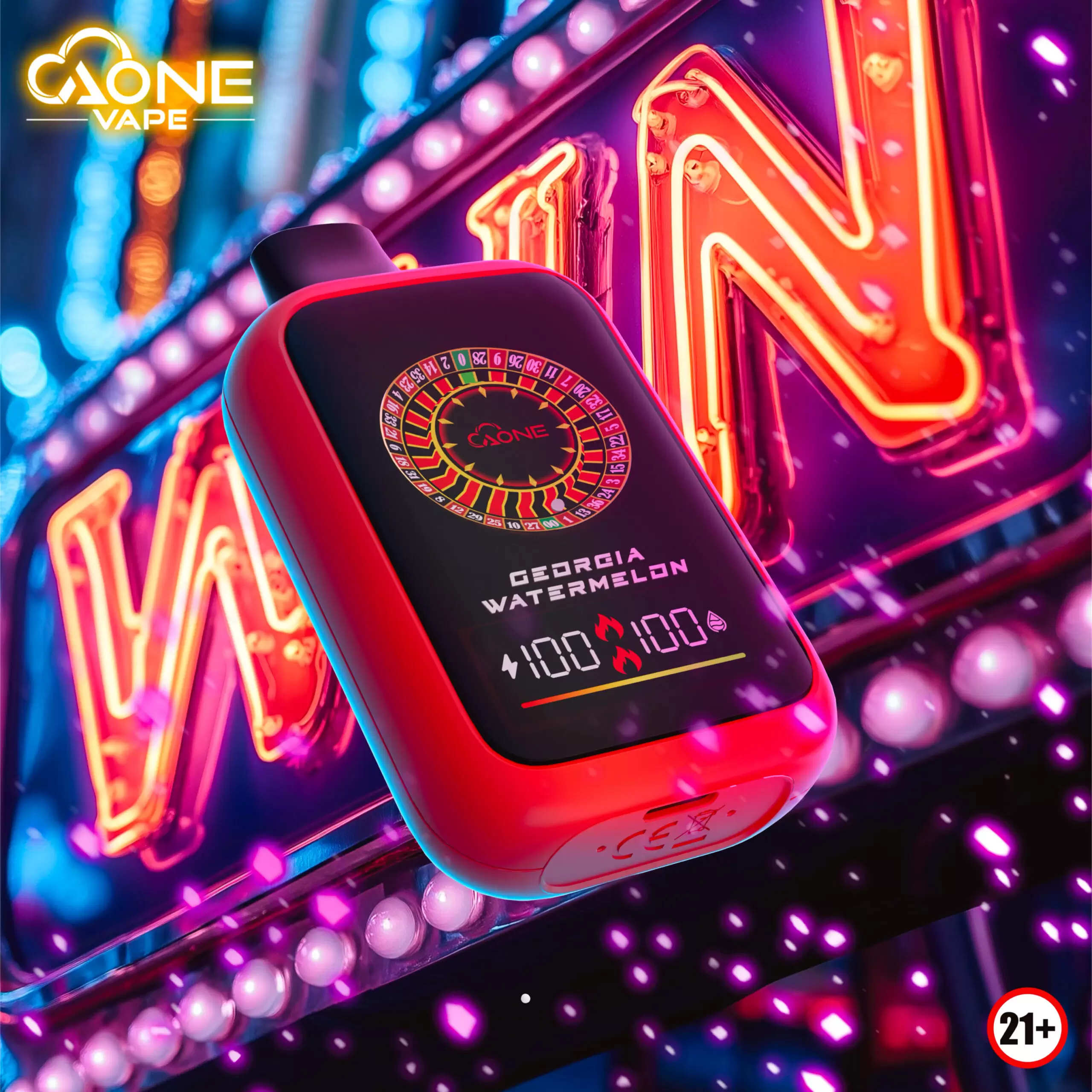 AONE VAPE CASINO X 賭場 ｜俄羅斯轉盤一次性 16000口