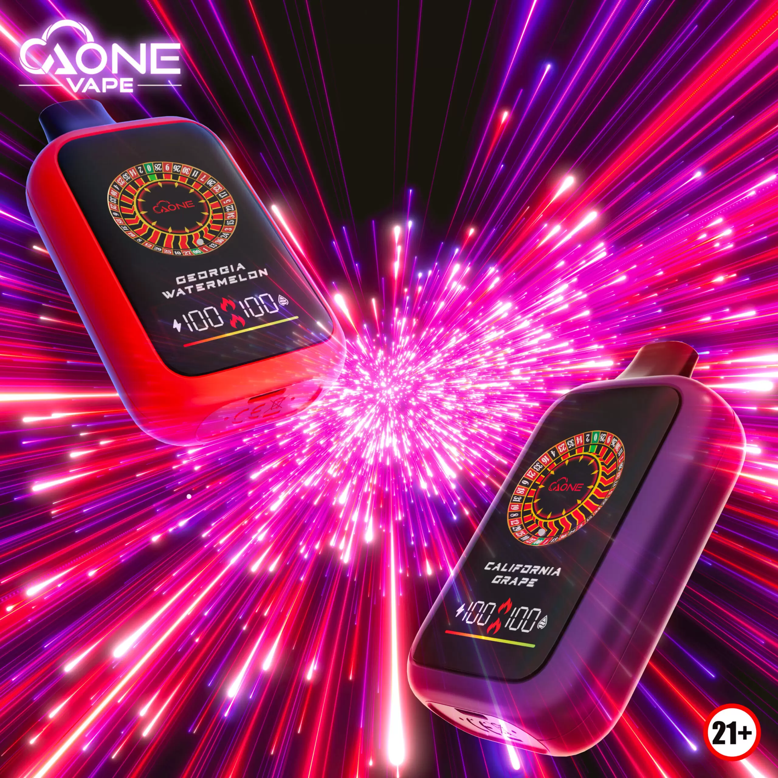 AONE VAPE CASINO X 賭場 ｜俄羅斯轉盤一次性 16000口