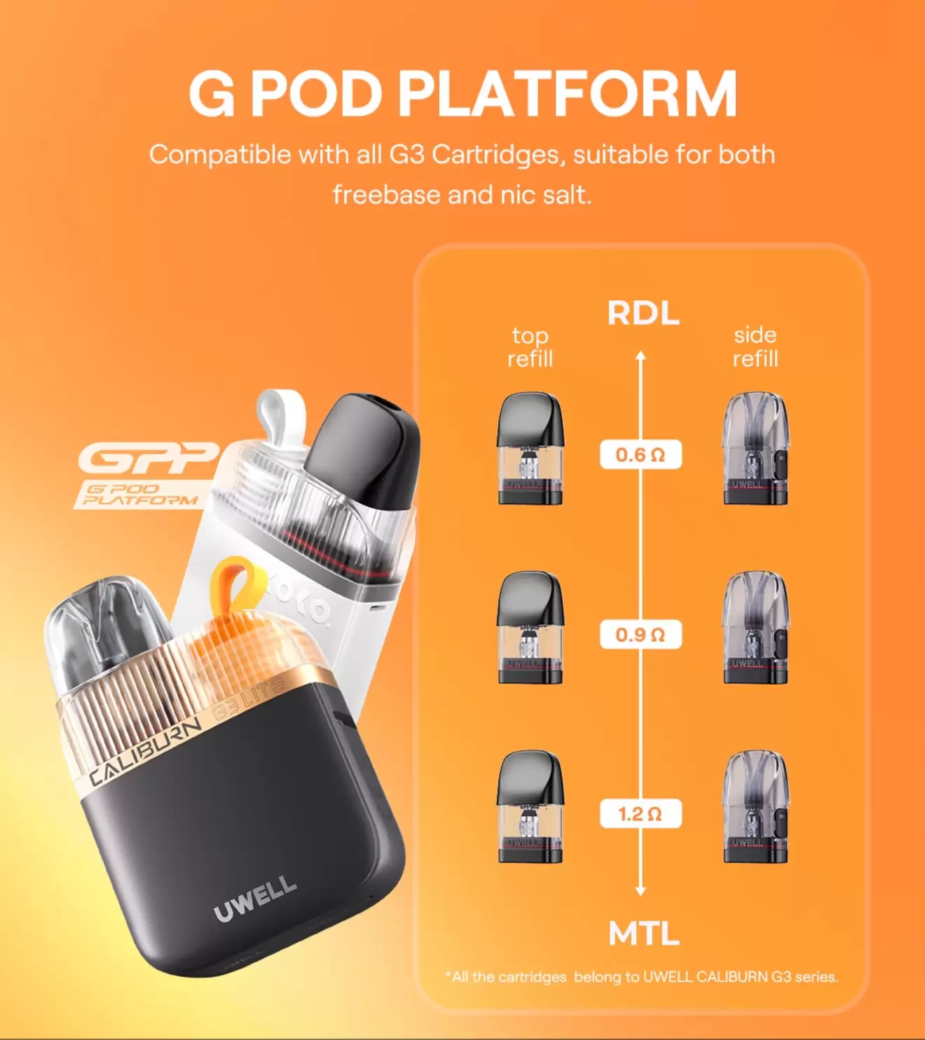 CALIBURN G3 Lite KOKO 咖哩棒