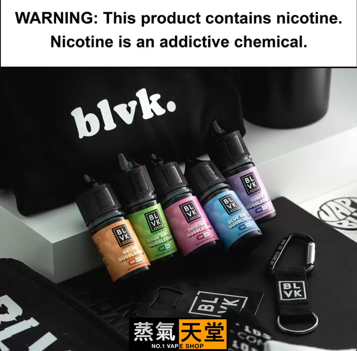 美國 BLVK 獨角獸 30ML 【無涼系列】