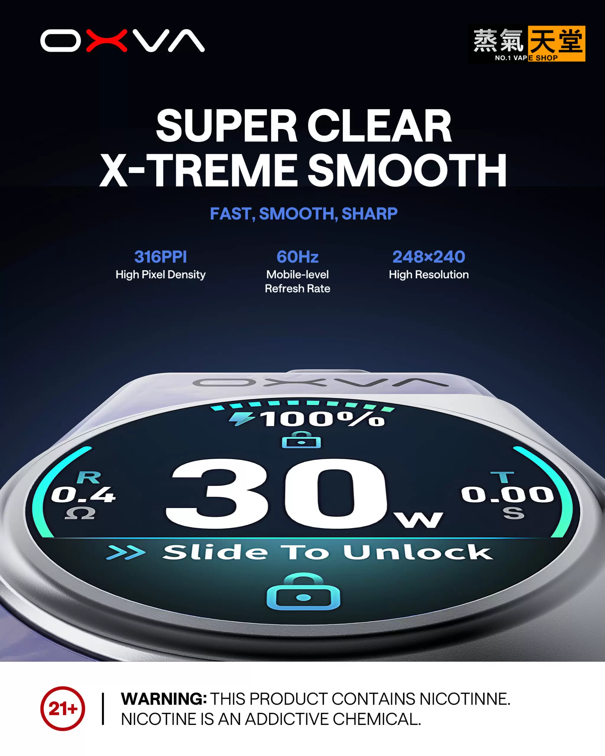 OXVA XLIM SQ PRO2 小蠻牛電子煙