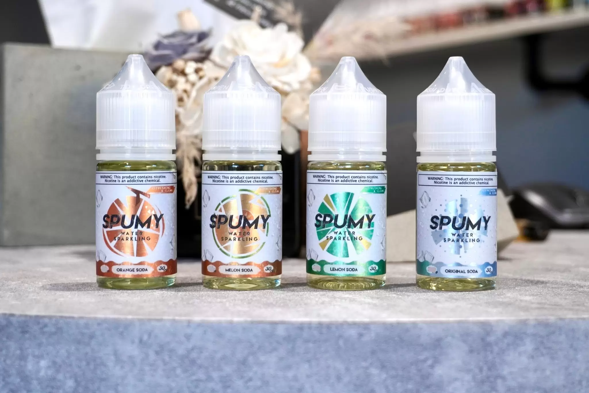 美國原裝 SPUMY 斯邦迷30ML 小煙油