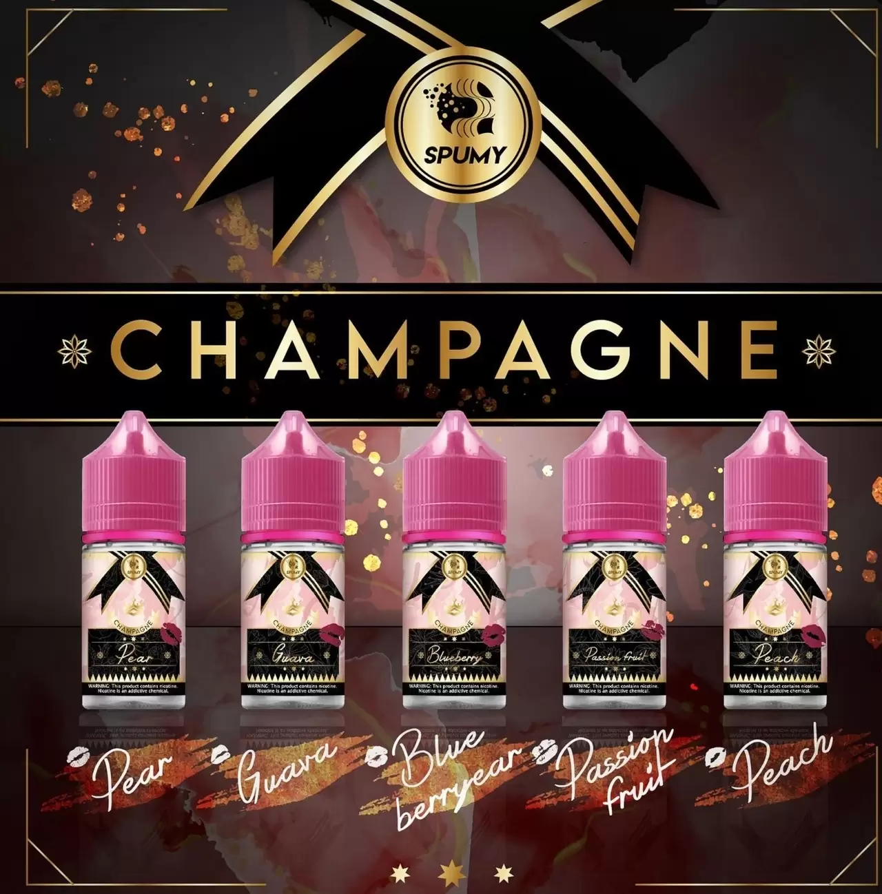 美國原裝 SPUMY 斯邦迷30ML 小煙油