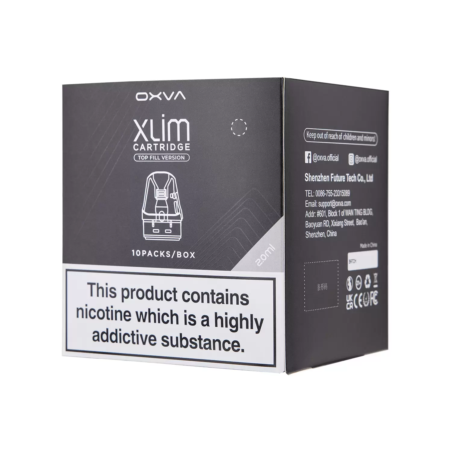 OXVA XLIM 小蠻牛空煙彈｜升級版V3