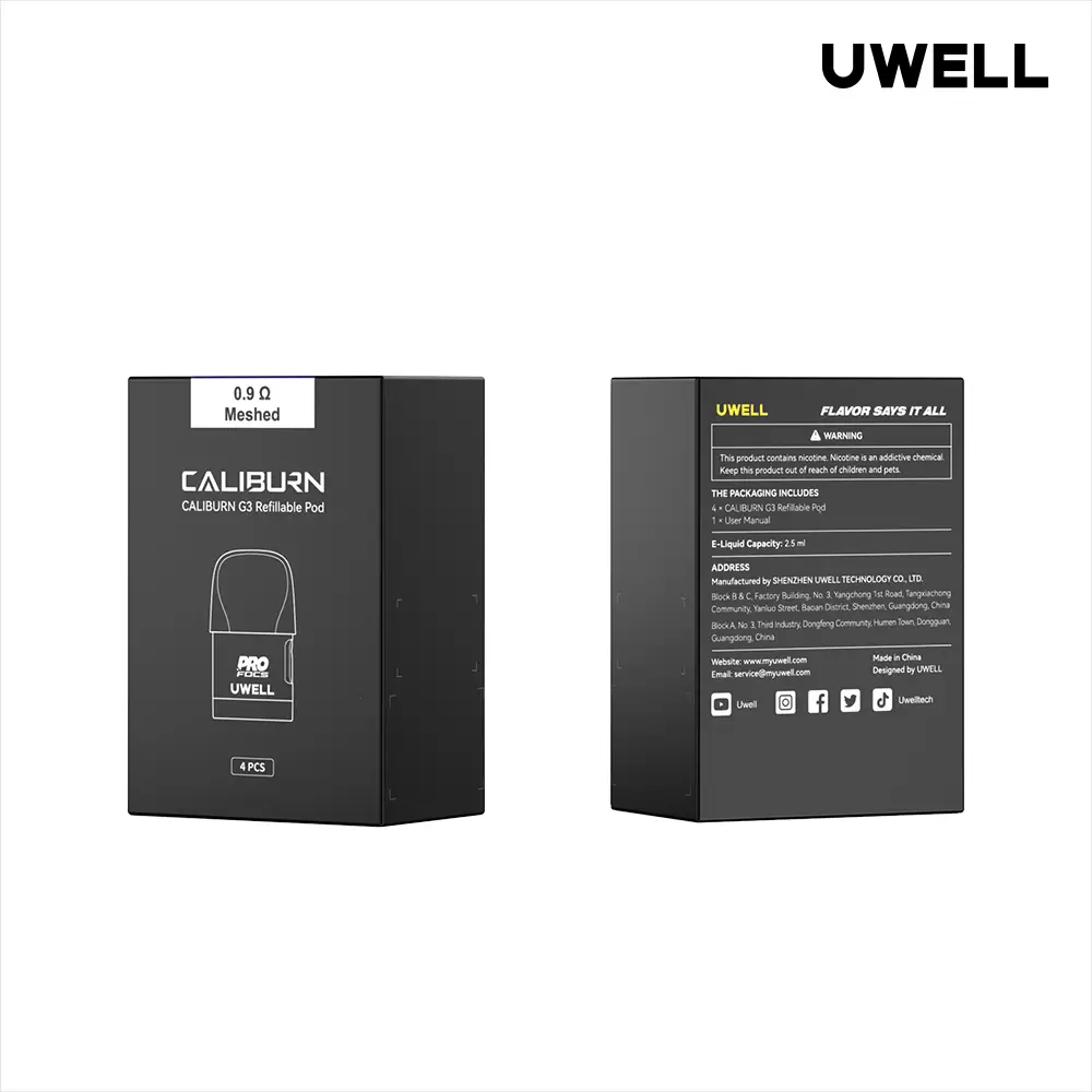UWELL CALIBURN G3 KIT 咖哩棒