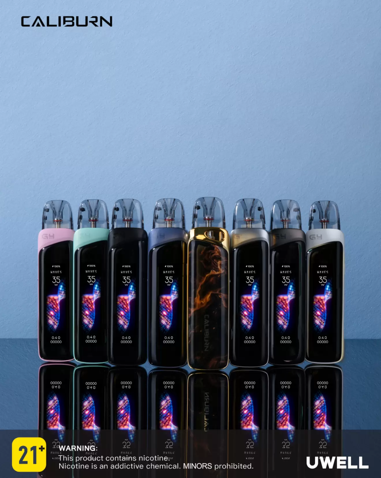 UWELL CALIBURN G4 PRO 咖哩棒