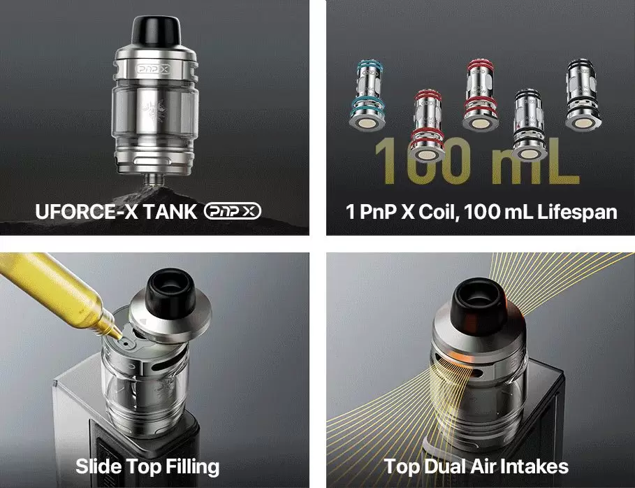 Uforce-X Tank 坦克霧化器 510