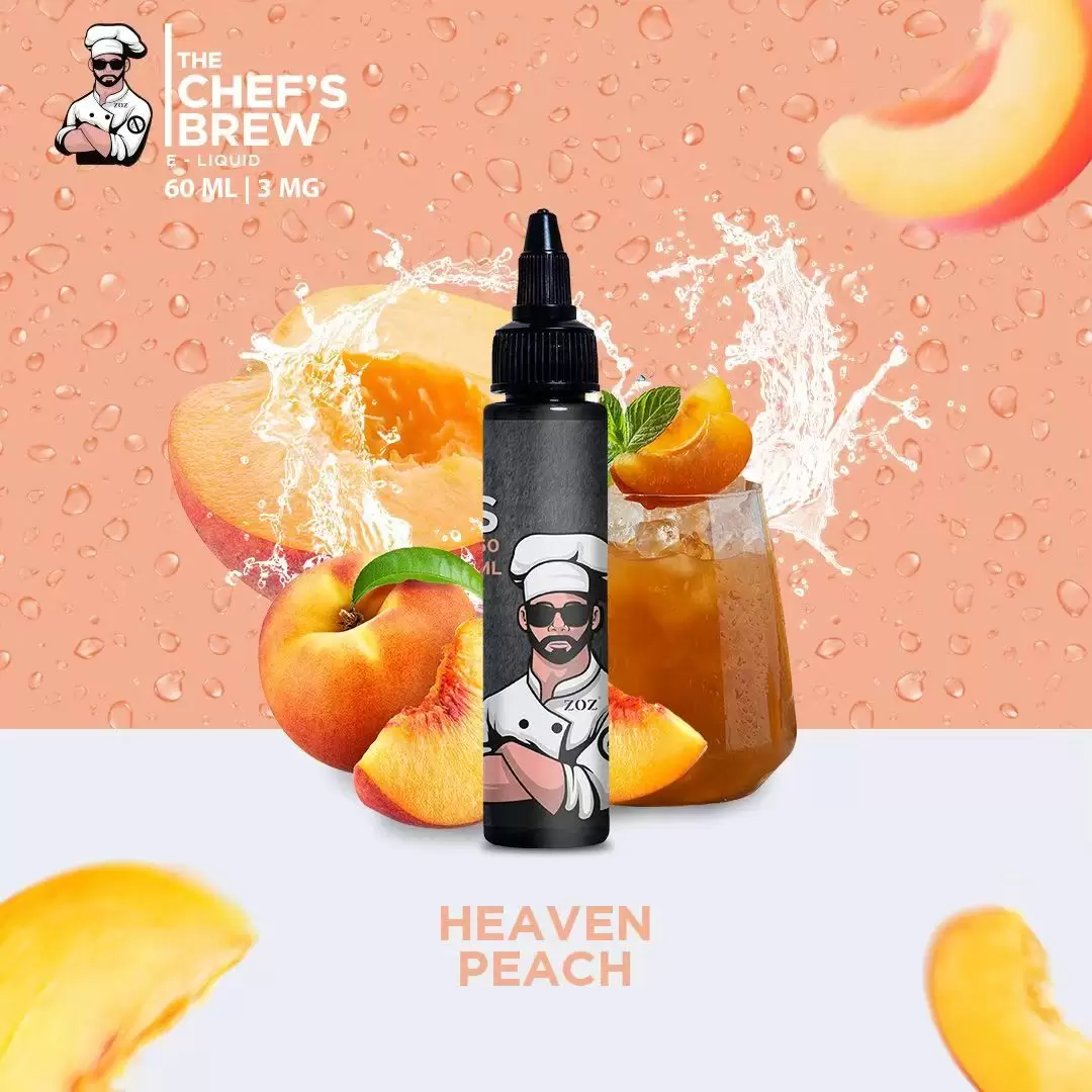 CHEF'S BREW 廚師佳釀系列 大煙油60ML 水蜜桃口味