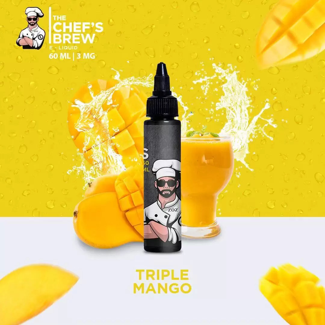CHEF'S BREW 廚師佳釀系列 大煙油60ML 芒果口味